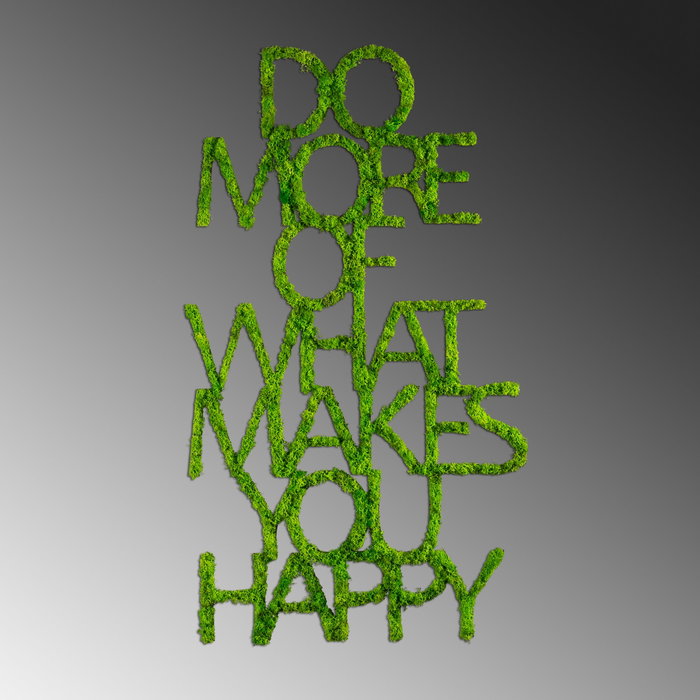 Wallity Do More Of What Makes You Happy Verde